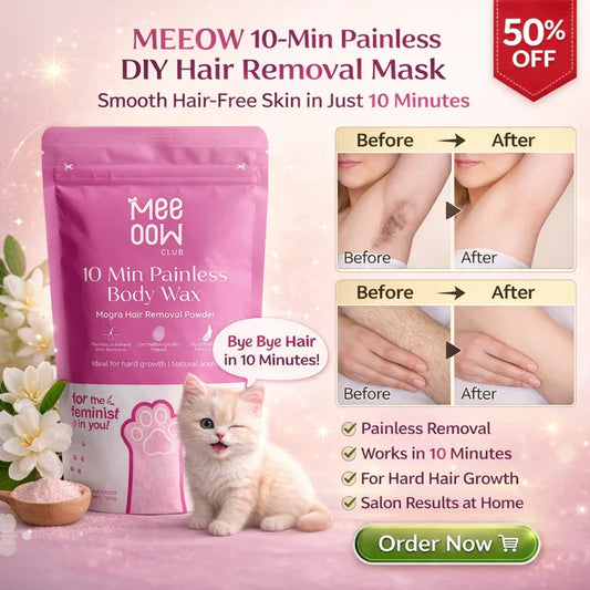 Meeow Club 10-Min Painless Body Wax