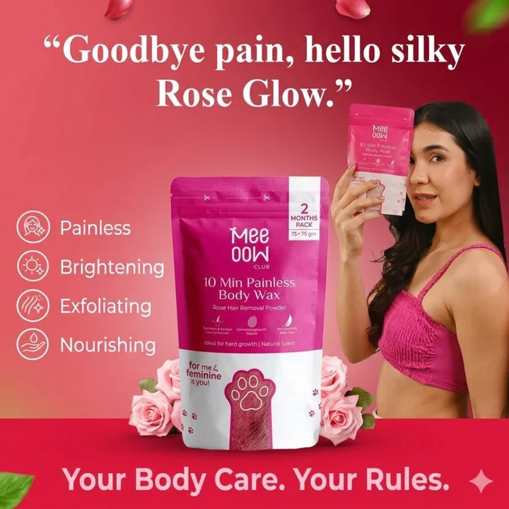 Meeow Club 10-Min Painless Body Wax